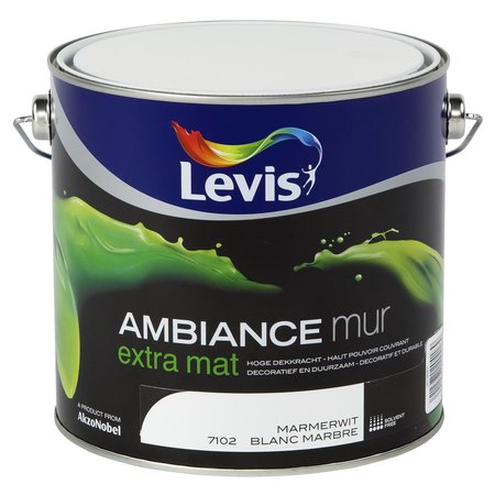 AMBIANCE MUUR EXTRA MAT 7102 MARMERWIT 2.5L