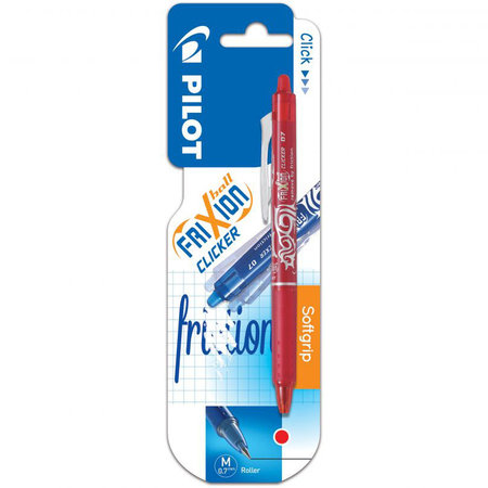 PILOT FRIXION CLICKER BALL 0.7 ROOD