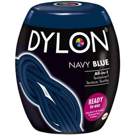 DYLON TEXTIELVERF COLOR FAST NR08 NAVY BLUE +ZOUT