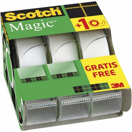 SCOTCH PLAKBANDAFROLLER MAGIC 19MMX7.5M 2+1