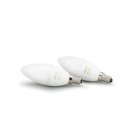 DUOPACK BULB HUE WHITE AND COLOR 6.5W E14 PHILIPS