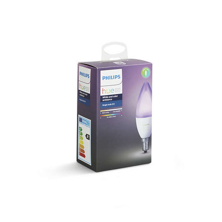 BULB HUE WHITE AND COLOR 6.5W E14 PHILIPS