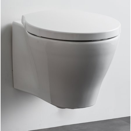 HANG TOILET LUXE EX. BRIL WIT RIMLESS