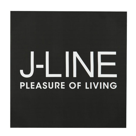 J-LINE PLAKKAAT HOUT -LIVE LAUGH LOVE- 98.5X30CM