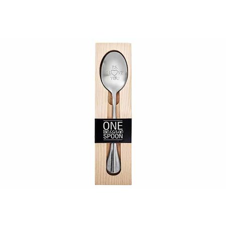 ONE MESSAGE SPOON GIFTSET -I LOVE YOU-