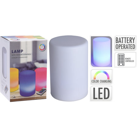LED LAMP COLOR CHANGING M/AFSTANDSBEDIENING (EX.3AAA)