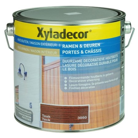 XYLADECOR RAMEN & DEUREN TEAK NR.3050 2.5L